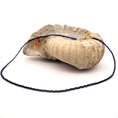 Lapis Lazuli Kugelkette 2 mm facettiert