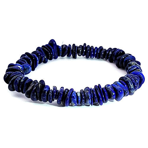 Lapis Lazuli Armband Chips  - 1