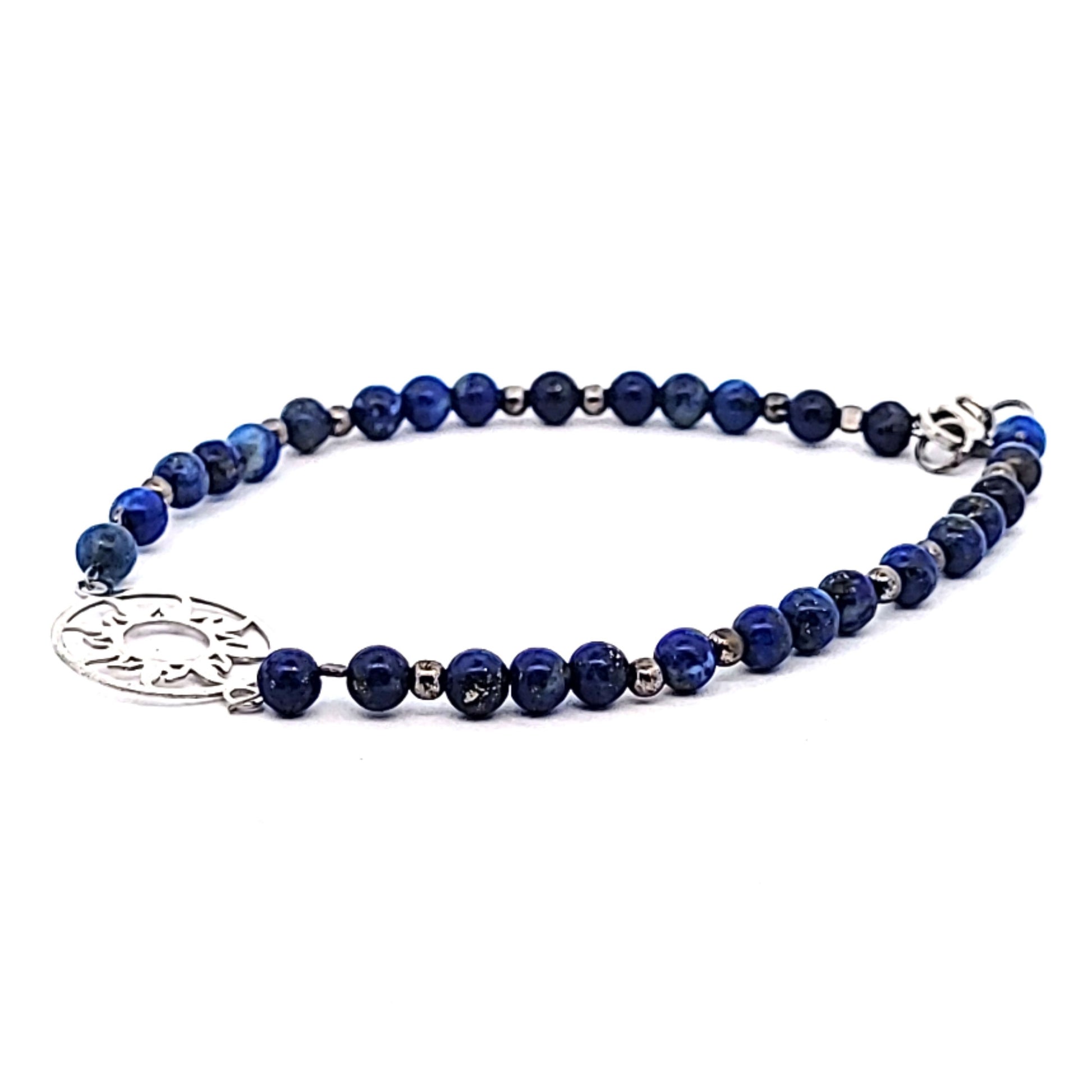 Lapis_Lazuli_Armband_Sonne_rhodiniert_1