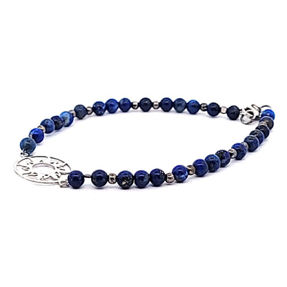 Lapis_Lazuli_Armband_Sonne_rhodiniert_1