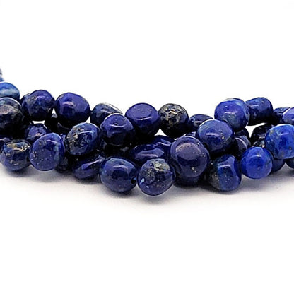 Lapis Lazuli, Strang Tumble 8-9 x 6-7 mm  - 1