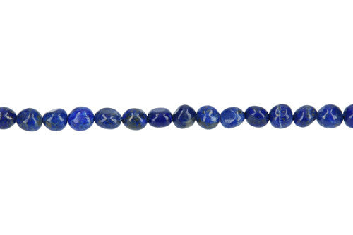 Lapislazuli Nuggetstrang ca. 5x7 mm  - 2