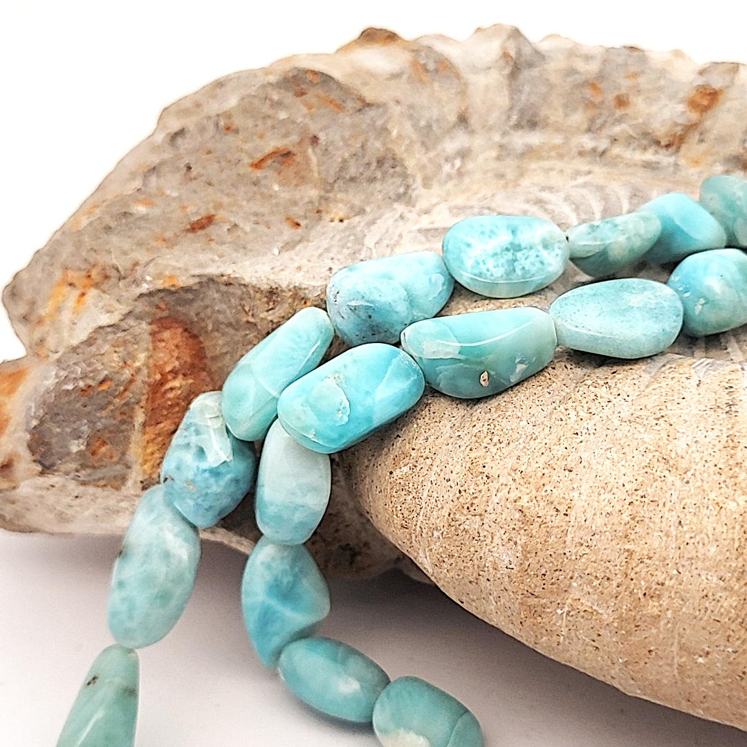 Larimar Kette Tumble by Steindesign