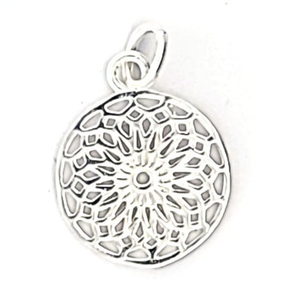 Mandala Silber-Anhänger