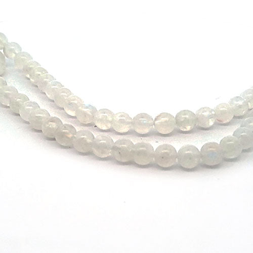 Moonstone, 6.5 mm bead strand