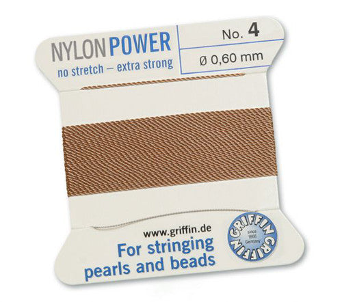 Nylon Power Perlseide beige Griffin - 1