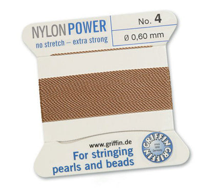Nylon Power Perlseide beige Griffin - 1