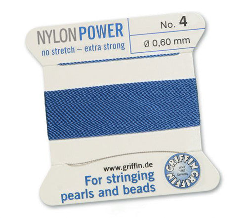 Nylon Power Perlseide blau Griffin - 1