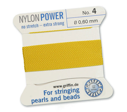 Nylon Power Perlseide gelb Griffin - 1