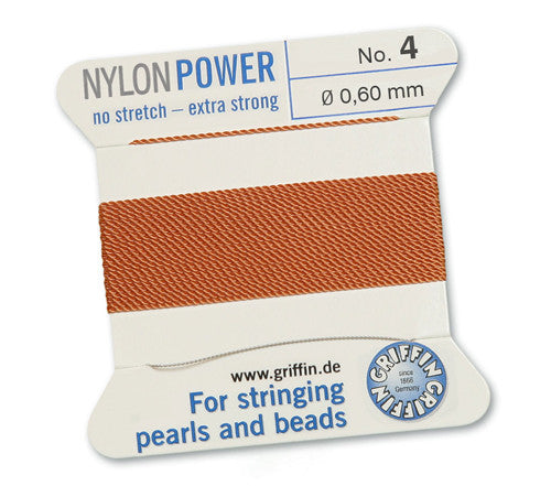 Nylon Power Perlseide karneol Griffin - 1
