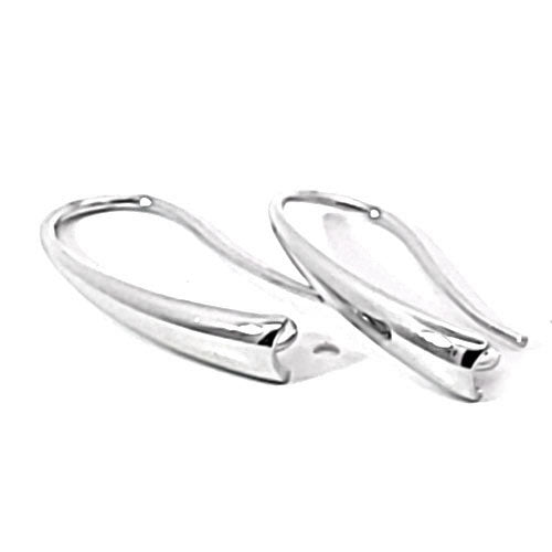 Ohrhaken Elegant-rhodiniert