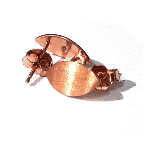 Ohrstecker-Patent Navette, Silber