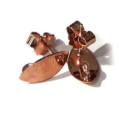 Ohrstecker-Patent Navette, Silber