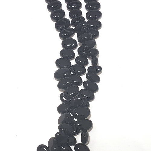 Onyx, Strang Fancy 8-10 x 12-15mm  - 1