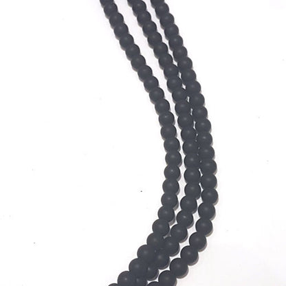 Onyx matt Kugelstrang 8mm  - 1