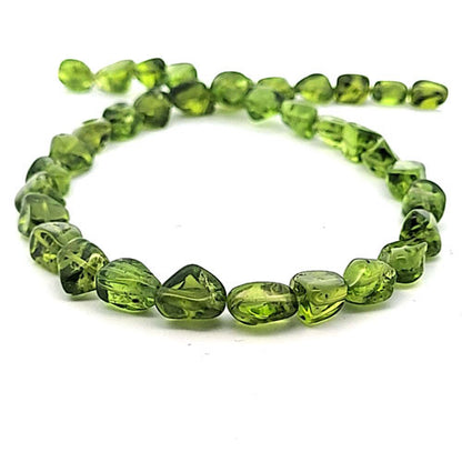 Peridot Strang Tumble 10 - 12 mm  - 2