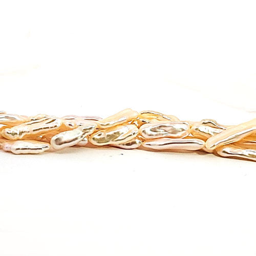 Perle lachs, Strang Fancy 15-20 x 7 mm  - 2
