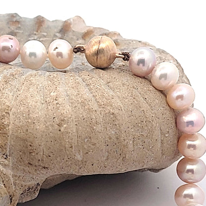 Perlenkette multicolor round 8 mm