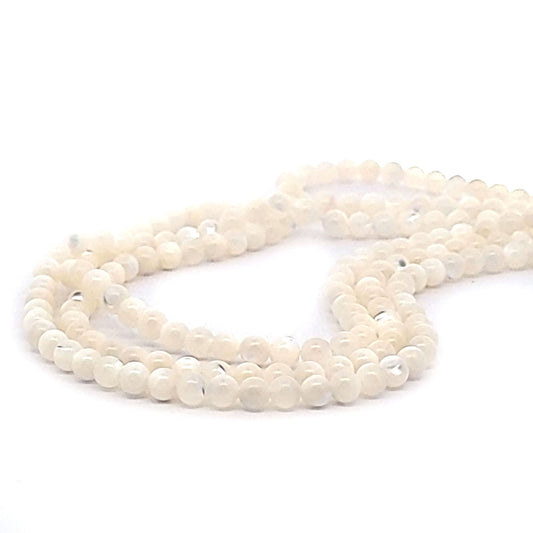 Perlmutt Strang Kugel4 mm