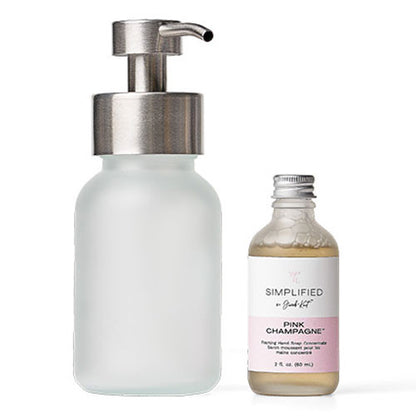 Pink Champagne Schäumende Handseife Konzentrat mit Spender Young Living Essential Oils - 1