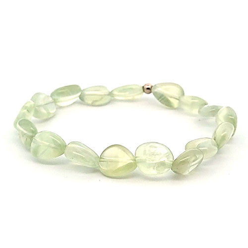 Prehnit Armband Tumble  - 2