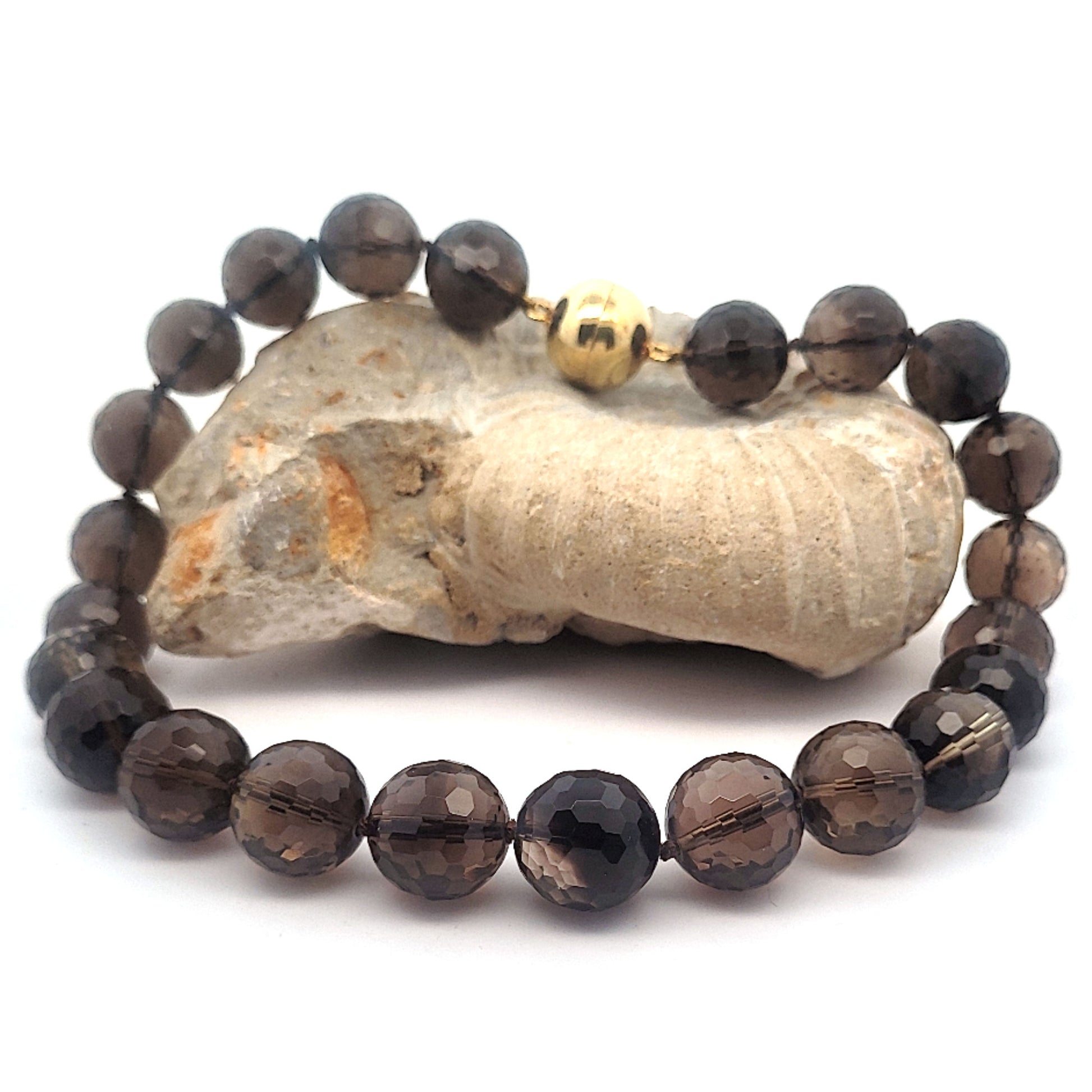 Rauchquarz Kugelkette