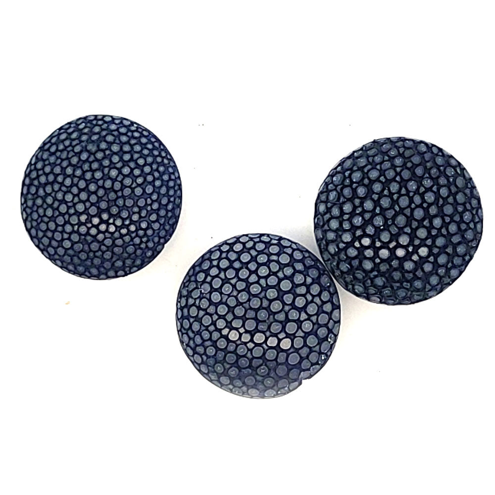 Disco in pelle di razza blu (1 pezzo)