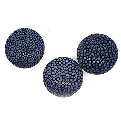 Disco in pelle di razza blu (1 pezzo)