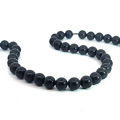 Shungite (Shungite), strand 8 mm