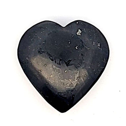 Schungit (Shungit) Herz-Anhänger  - 1