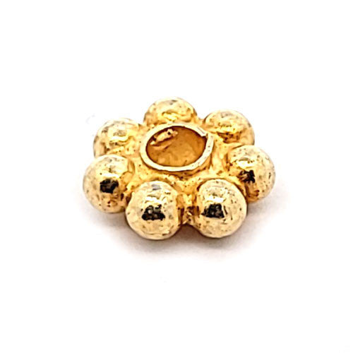 Silber-Bead Blumenrad, vergoldet  - 1