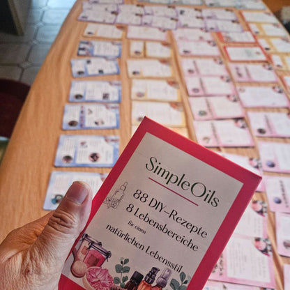 Simple Oils - 88 DIY-Rezepte Karten-Set