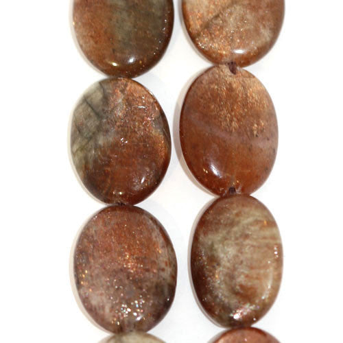 Sonnenstein, Strang oval 13 x 18mm  - 1