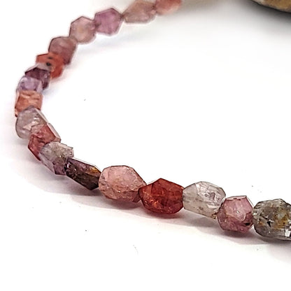 Spinell Kristall-Kette 5-7 mm