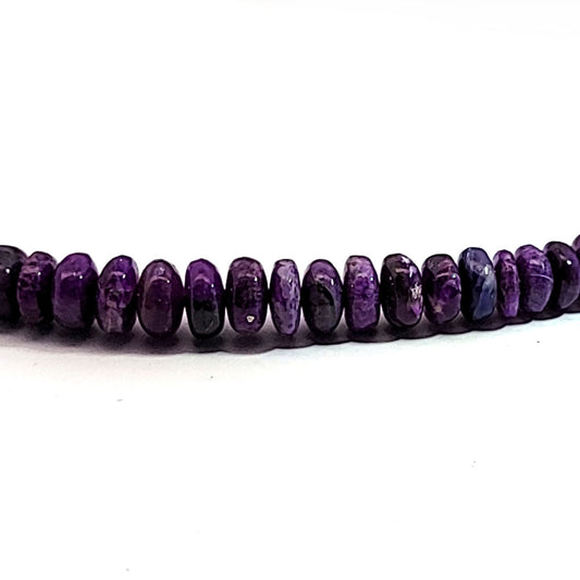 Sugilith Kette Button 5-7 mm