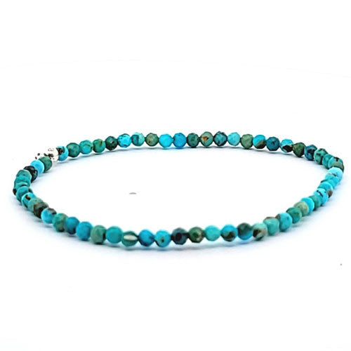 Türkis Armband facettiert 3 mm  - 1