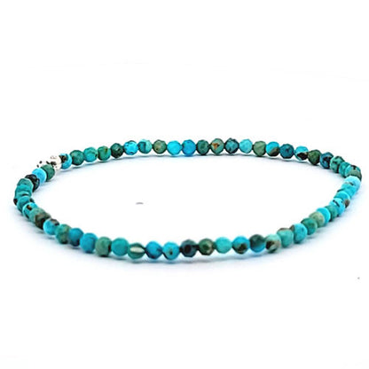 Türkis Armband facettiert 3 mm  - 1