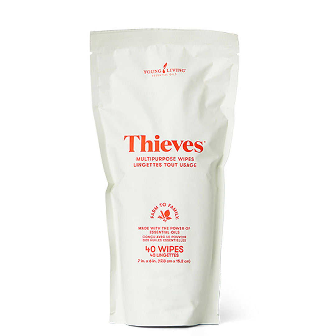 Thieves® Multipurpose Wipes - Young Living Natural Cleaning