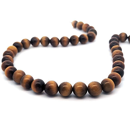 Tigerauge, Kugelstrang 10mm  - 1