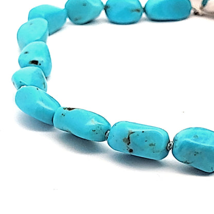 Türkis AA (Arizona) Kette ca 9 x 13 mm