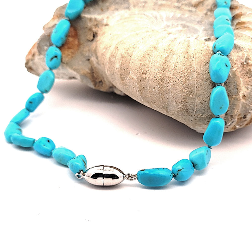 Türkis AA (Arizona) Kette ca 9 x 13 mm