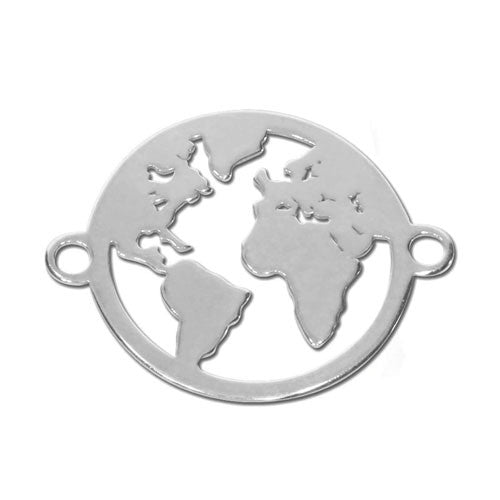 Welt Silberelement rhodiniert  - 1